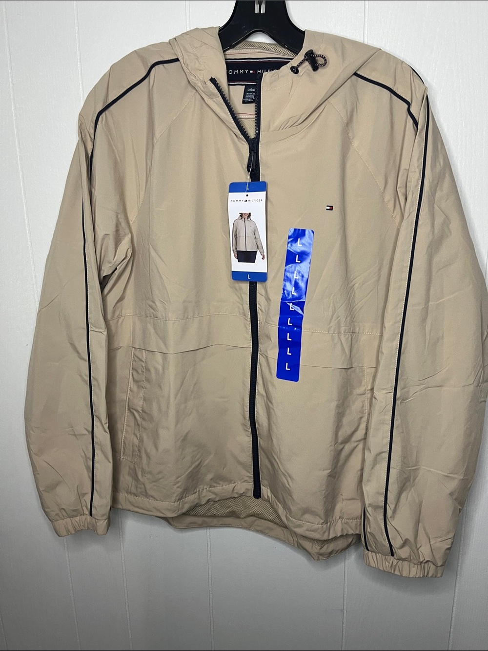 Tommy Hilfiger Tan Rain Jacket